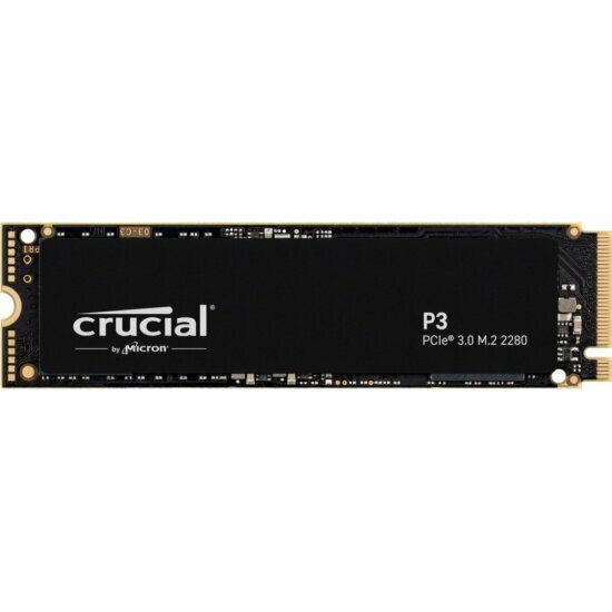 Накопитель Crucial SSD M.2 4TB P3 PCIe 3.0 x4 (CT4000P3SSD8)