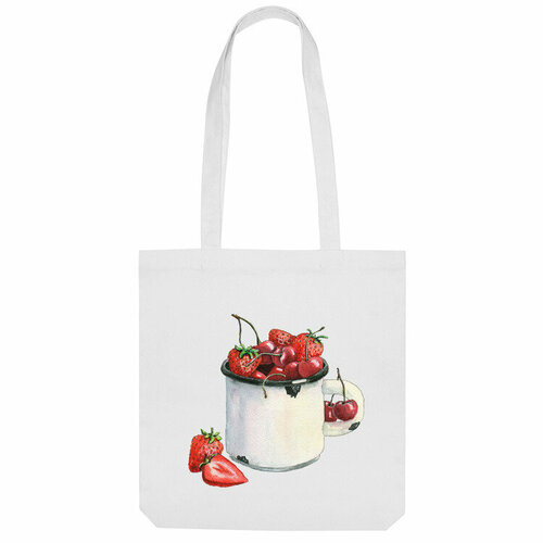 фото Сумка шоппер us basic, белый