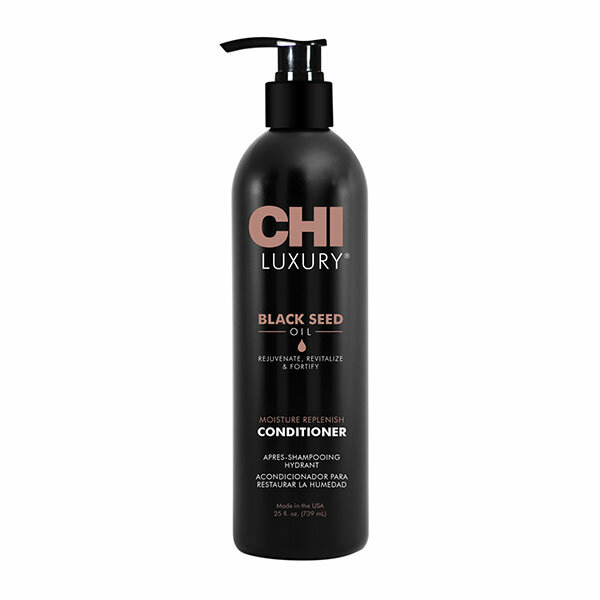 фото CHI кондиционер Luxury Moisture Replenish Black Seed Oil увлажняющий