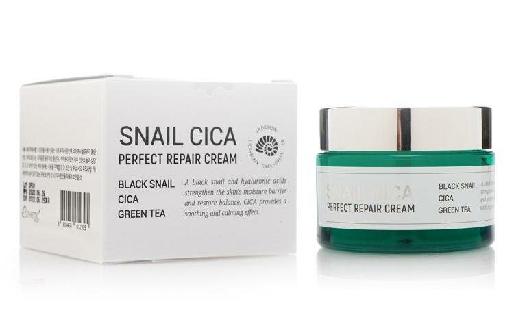 Esthetic House Snail Cica Perfect Repair Cream Крем для лица восстанавливающий с муцином улитки и центеллой азиатской 50 мл