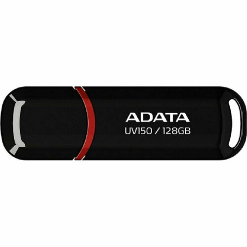 Флеш-память A-DATA UV150 128Gb/USB 3.2/Черный (AUV150-128G-RBK), 1881189