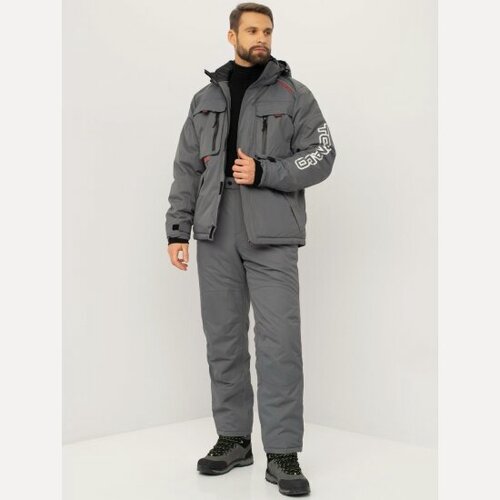 Изображение товара Костюм демисезонный Huntsman Торнадо Серый Breathable, разм. 52-54/182-188