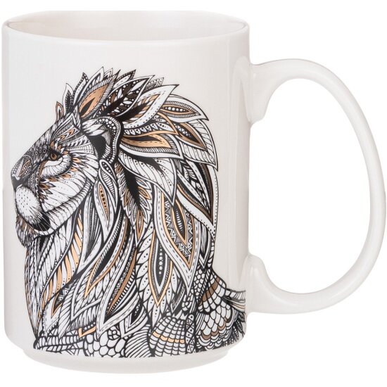 Кружка Lefard лев 470 мл.