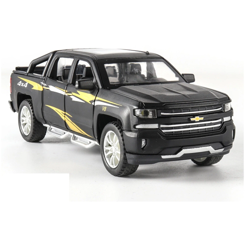 Noname Модель мет. Chevrolet Silverado V8 1:32 инерц. свет, звук, открыв. двери и капот арт. CZ32043/71364 CZ32043/71364 22807122 ac вентилятора отопителя резистор мотора для chevrolet silverado 1999 2007 89018439