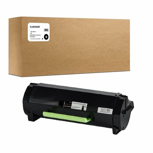 Картридж 51B5000 для Lexmark MS/MX 317/417/517/617 2.5K Compatible (совместимый) тонер картридж hi black 51b5000 для lexmark ms mx317 417 517 617 2 5k черный 2500 страниц