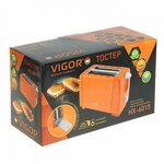 Тостер Vigor HX-6015 оранжевый - изображение