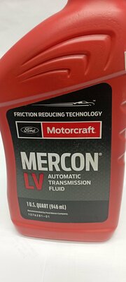 Motorcraft Mercon LV TorqShift transmission fluid XT-10-QLVC