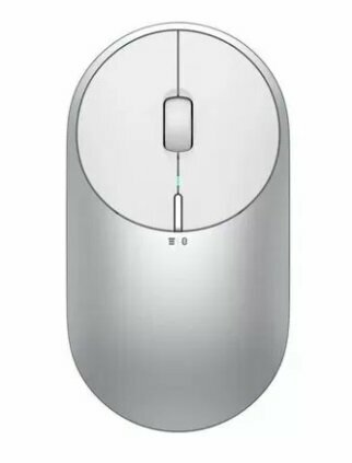 Беспроводная компьютерная мышь Xiaomi Mi Portable Mouse 2 (BXSBMW02) (silver) — фото 1