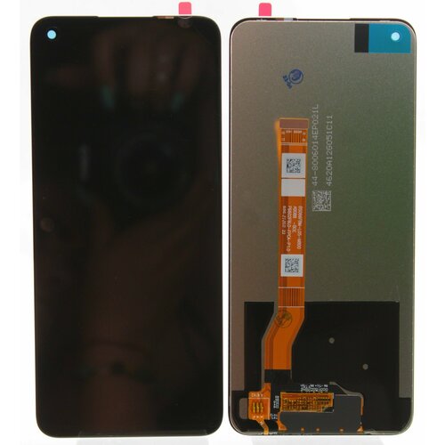 Дисплей для Realme 8i/9i/Narzo 50 4G(поддерживает Android 11, Realme UI 2.0)/Oppo A96 A+ накладка силиконовая для realme 9i oppo a96 под карбон синяя