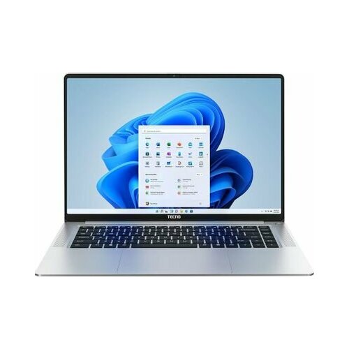 Ноутбук TECNO MegaBook S1 71003300134 156 2023 IPS Intel Core i5 1240P 17ГГц 12-ядерный 16ГБ LPDDR5 512ГБ SSD Intel Iris Xe graphics Windows 11 Home серый 7050700₽