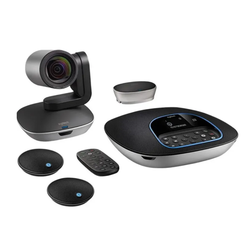 Web-камера Logitech ConferenceCam Group Black (960-001057) серый, черный, серебристый