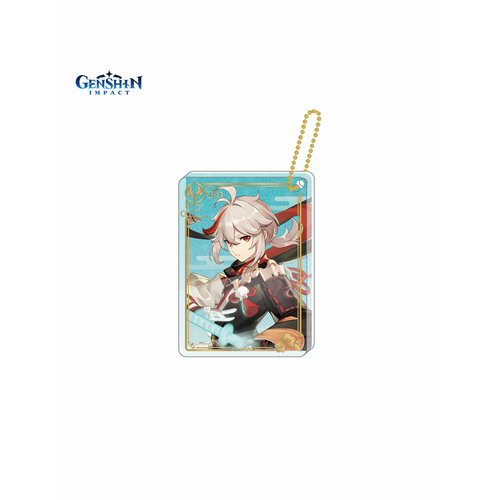 Брелок game genshin impact lnazuma kamisato ayaka yoimiya kaedehara kazuha sayu cosplay statue anime acrylic ornament figure key chain