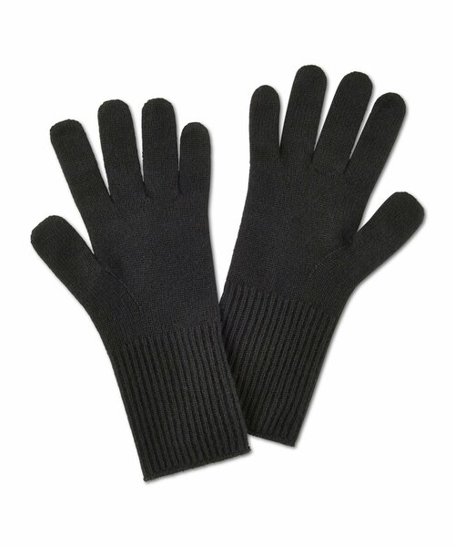 Перчатки унисекс FALKE 67033 Gloves Cashmere (Черный (3000) OS)