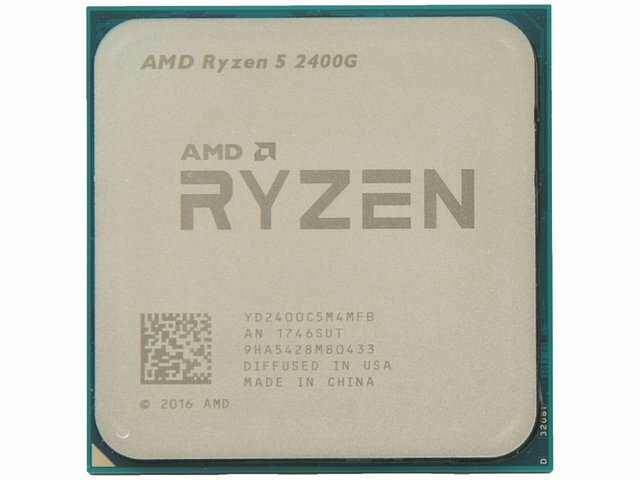 Процессор AMD Ryzen 5 2400G AM4 4 x 3600 МГц