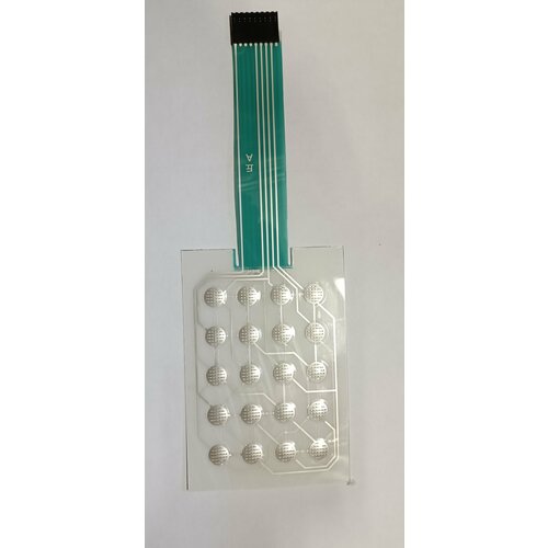 Клавиатура мембранная применяется в весах Mertech M-ER 326AC (P)X), 327C (P)X)