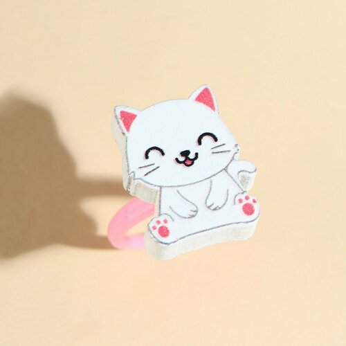 Кольцо «Котик» 3 х 2,6 см