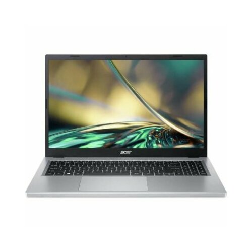 Ноутбук Acer Aspire 3 A315-510P-30EA Intel Core i3 N305, 1.8 GHz - 3.8 GHz, 8192 Mb, 15.6 Full HD 1920x1080, 256 Gb SSD, DVD нет, Intel UHD Graphics, No OS, серебристый, 1.7 кг, NX. KDHER.002