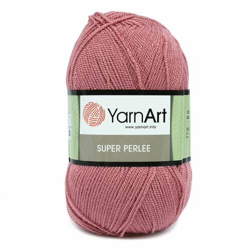 Пряжа для вязания YarnArt 'Super Perlee' 100гр. 400м. (100%акрил)ТУ (3017 сухая роза), 5 мотков