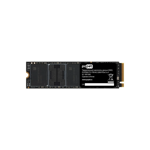 Твердотельный накопитель SSD Pc Pet PCI-E 30 x4 1Tb M2 2280 OEM 931300₽
