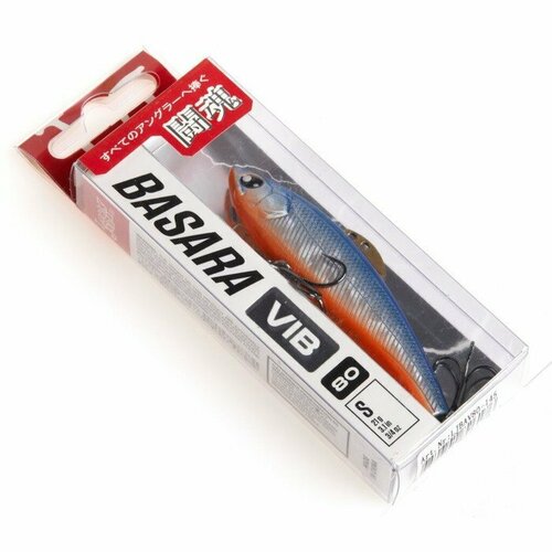 фото Воблер тонущий вертикальный lj pro series basara vib s, 8 см, цвет 145 (комплект из 2 шт) lucky john