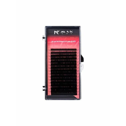 Ресницы черные Back to Black B 0,07 14мм