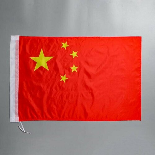 Флаг Китая, 60 х 90 см, полиэфирный шёлк (комплект из 5 шт)