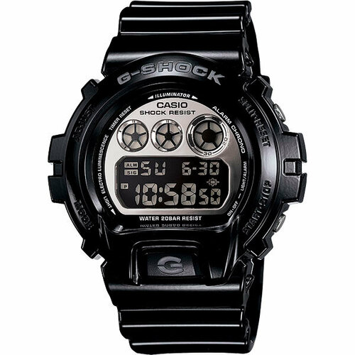 Наручные часы CASIO, черный, серебряный