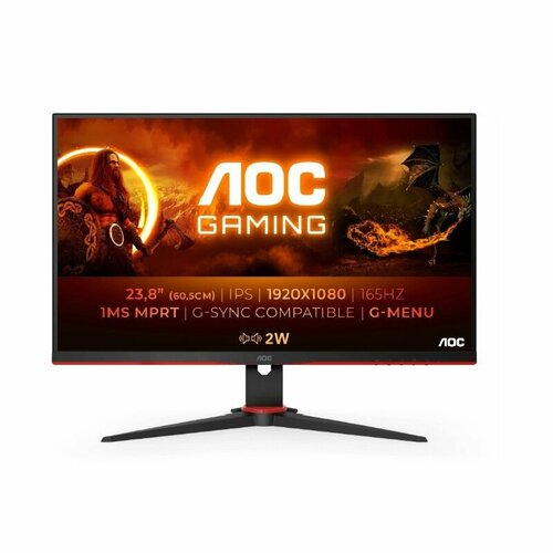 Монитор 238 AOC 24G2SPUBK black 1759500₽