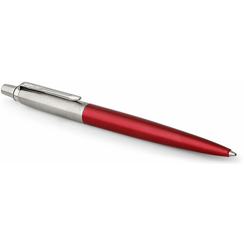 parker ручка шариковая jotter core k63 m 1 мм cиний цвет чернил 1 шт Ручка шариков. Parker Jotter Core K63 (CW1953187) Kensington Red CT M син. черн. подар. кор.