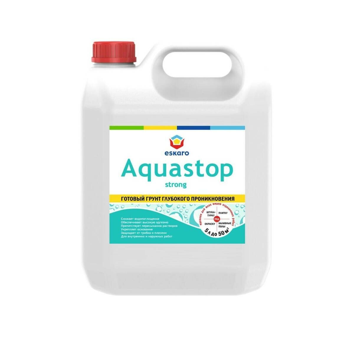 Грунт Eskaro Aquastop Strong 5л EAG027