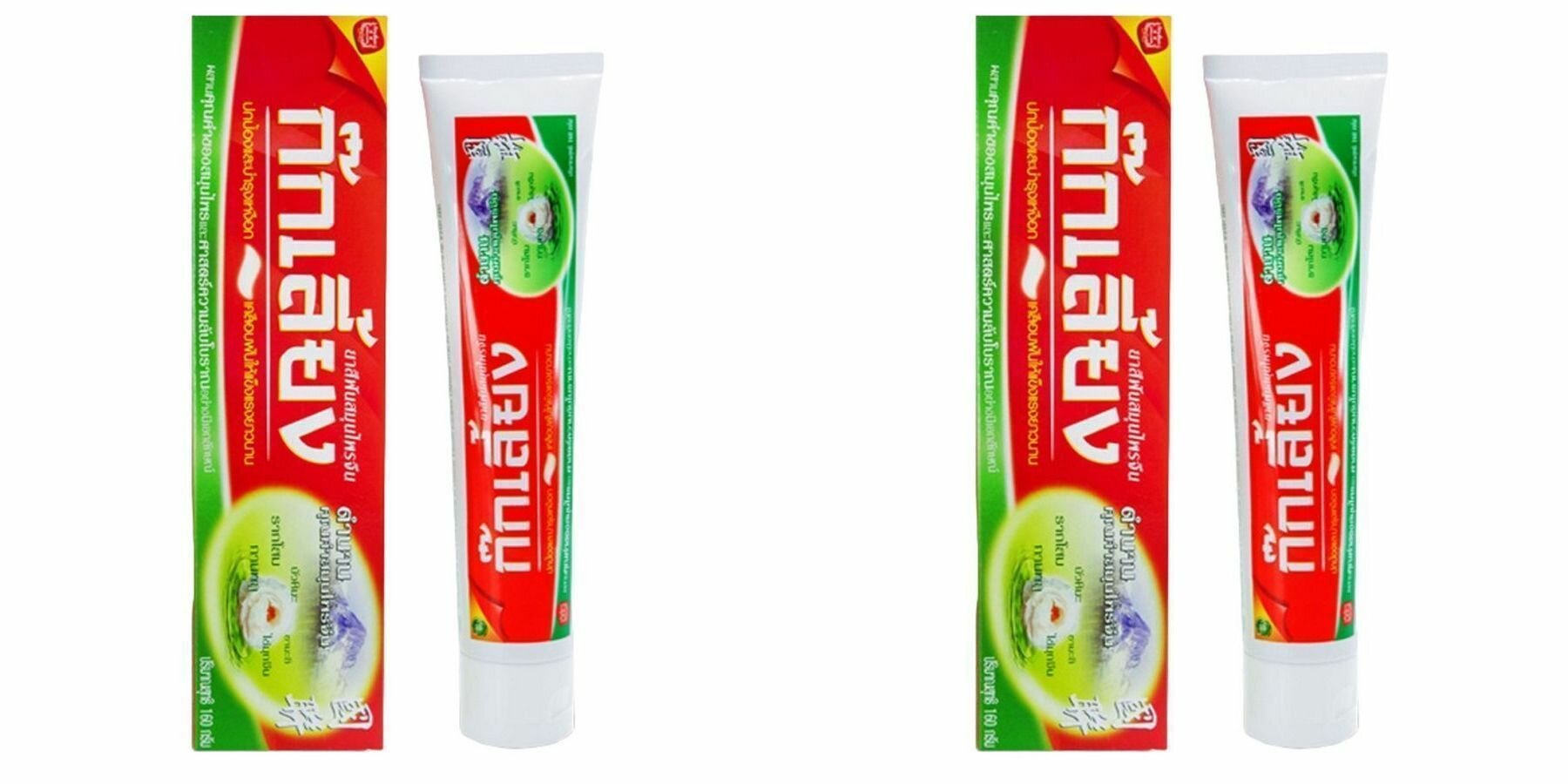 Kokliang Зубная паста на натуральных травах Herbal Toothpaste, 160 г, 2 шт.