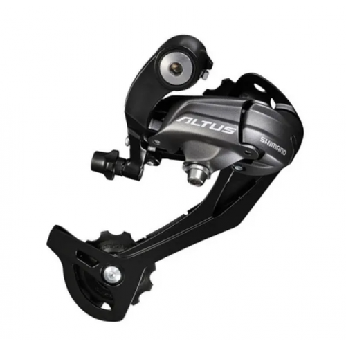 Переключатель SHIMANO Altus задний M370 9ск, SGS, ARDM370SGSL перек ль задний shimano altus m370 sgs 9 ск цв серебр