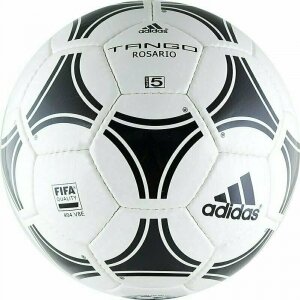 30732-55303 Мяч футбольный ADIDAS Tango Rosario арт.656927, р.5, FIFA Quality, 32 пан, глянц. ПУ, руч. сш, бел-чер