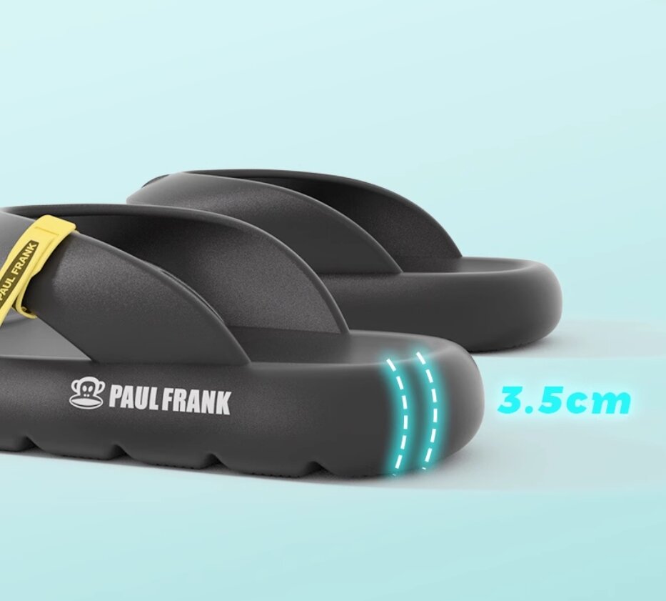 Сланцы Paul Frank, размер 40-41, черный — фото 1