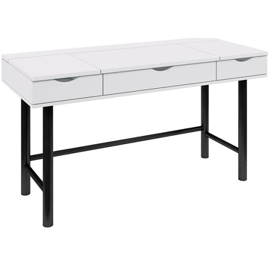 фото Стол письменный POLINI kids Mirum 1400 белый