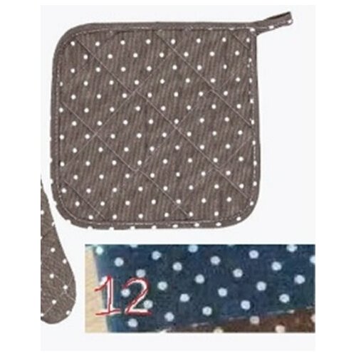 Прихватка 175175 см HomeStyle цвет синий 185₽