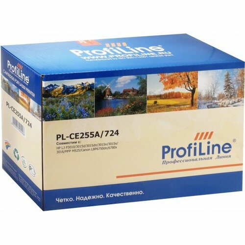 cet cet5266 вал резиновый для hp laserjet pro mfp m521 m525 canon ir1435 CE255A / Canon Cartridge 724 / PL-CE255A/724 ProfiLine совместимый черный тонер-картридж для Canon L