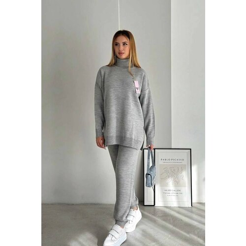 фото Костюм missform, размер 48/52, серый