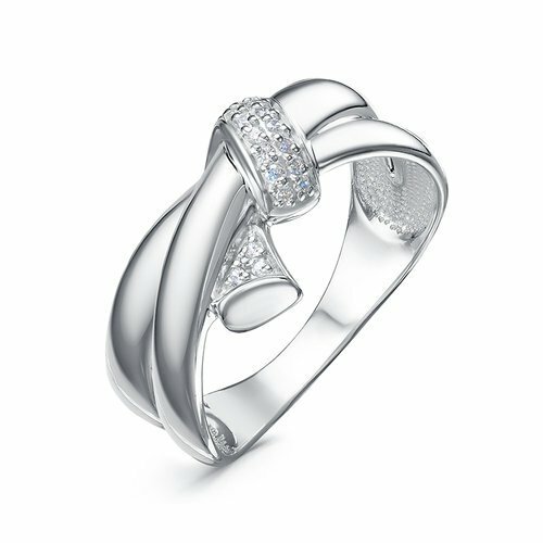 Кольцо Diamant online, серебро, 925 проба, фианит