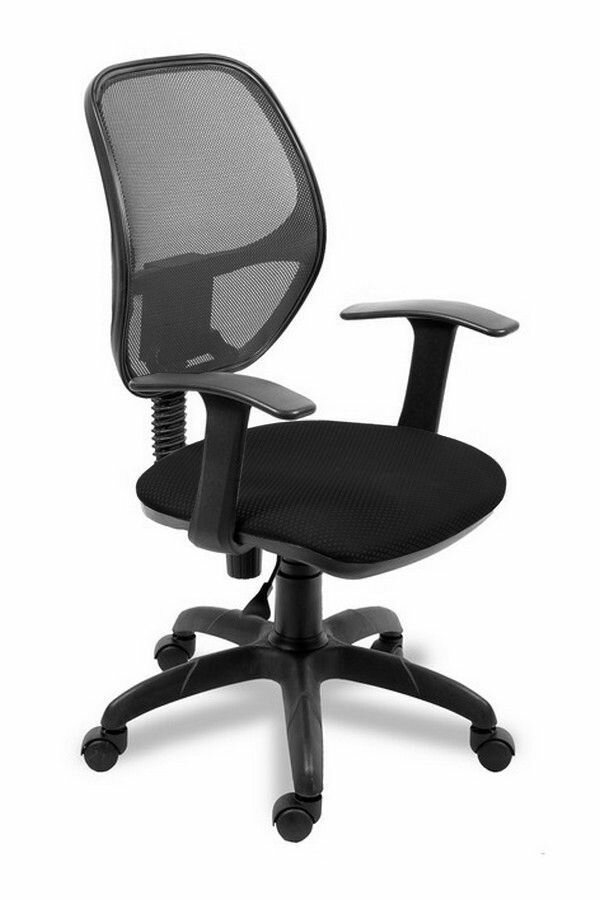 Компьютерное офисное кресло Мирэй Групп Марс Т комфорт, Сетка, Черное