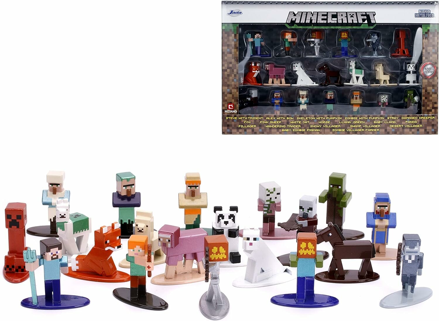 Набор фигурок Jada Toys Minecraft - Nano Metalfigs - Wave 3 - фото №6