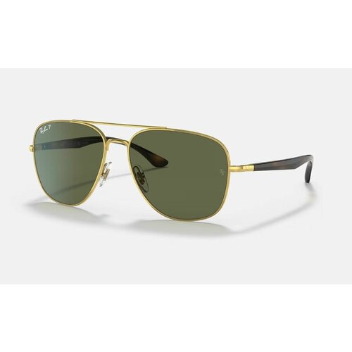 фото Солнцезащитные очки ray-ban, зеленый, золотой