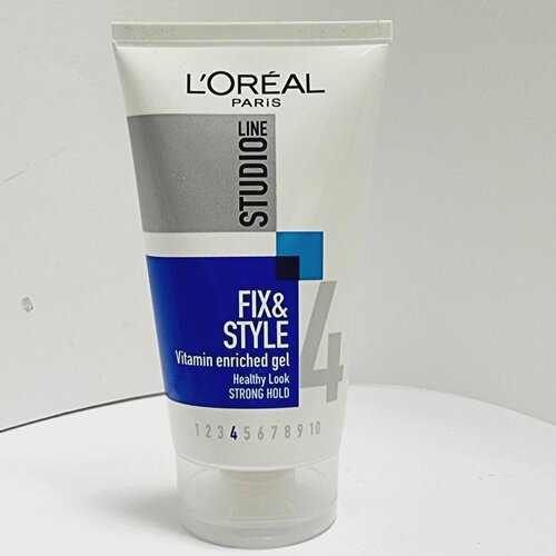 Гель для укладки волос LOreal Studio Line Fix Style 4 обогащенный витаминами 150 мл из Финляндии 1999₽
