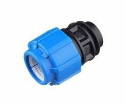 Муфта ПЭ переход. с внутренней резьбой 32х1/2", для полиэтиленовых труб, 1 шт. — фото 1