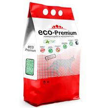 Наполнители Eco Premium Алоэ / Наполнитель Эко Премиум для кошачьего туалета Древесный Комкующийся с ароматом Алое