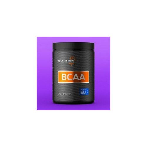 BCAA Strimex BCAA, нейтральный, 300 шт. bcaa optimum system bcaa 1000 нейтральный 400 шт