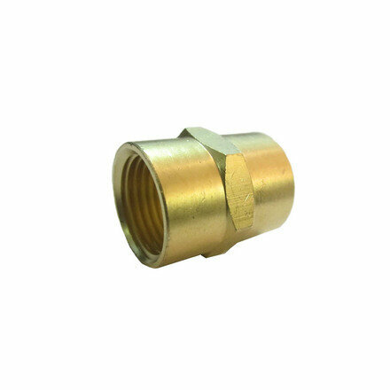 Licota FF40 Переходник внутренняя резьба 1/2" - 1/2" - фото №1