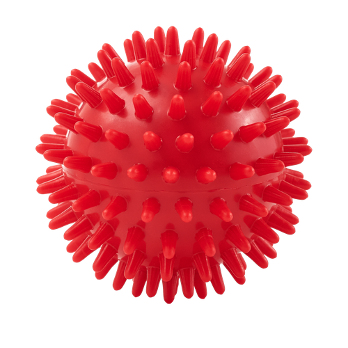 фото Мяч массажный basefit gb-602 7 см, малиновый.