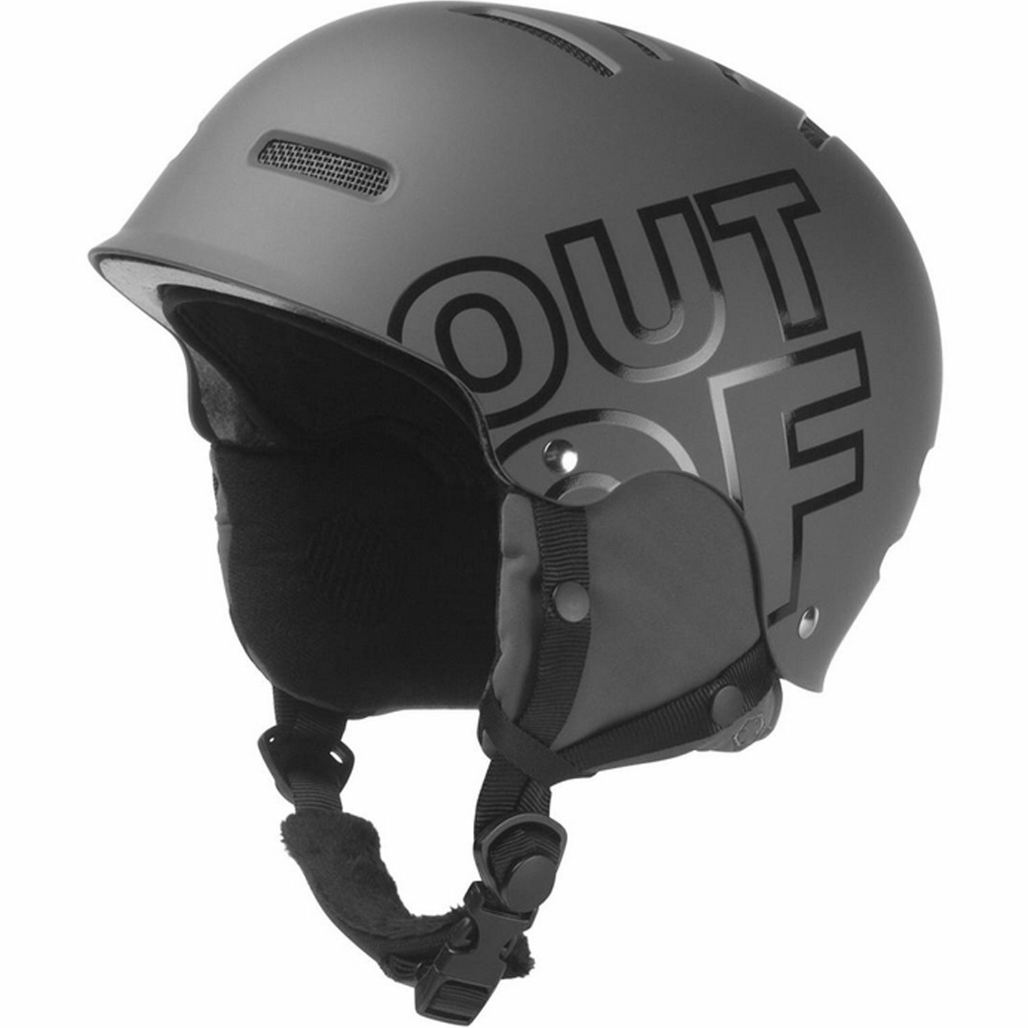 Шлем горнолыжный OUT OF Wipeout Grey 2023 - фото №1