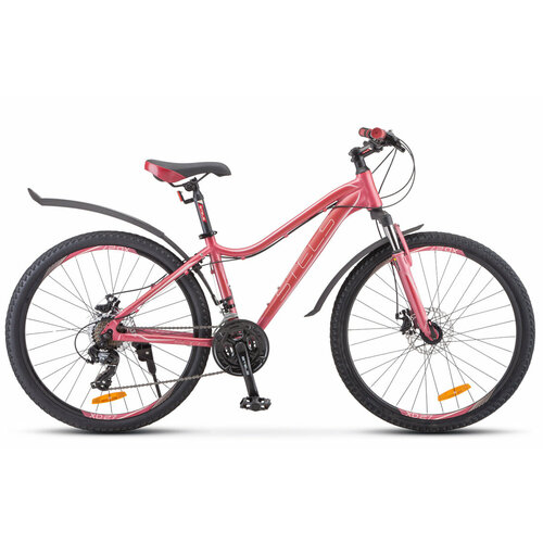 Горный (MTB) велосипед STELS Miss 6000 MD 26 V010 (2020) рама 19 Розовый горный mtb велосипед stels miss 6000 md 26 v010 2023 рама 15 мятный матовый